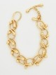 비올리나 Tear Drop Chain Bracelet_Gold VIOLLINA